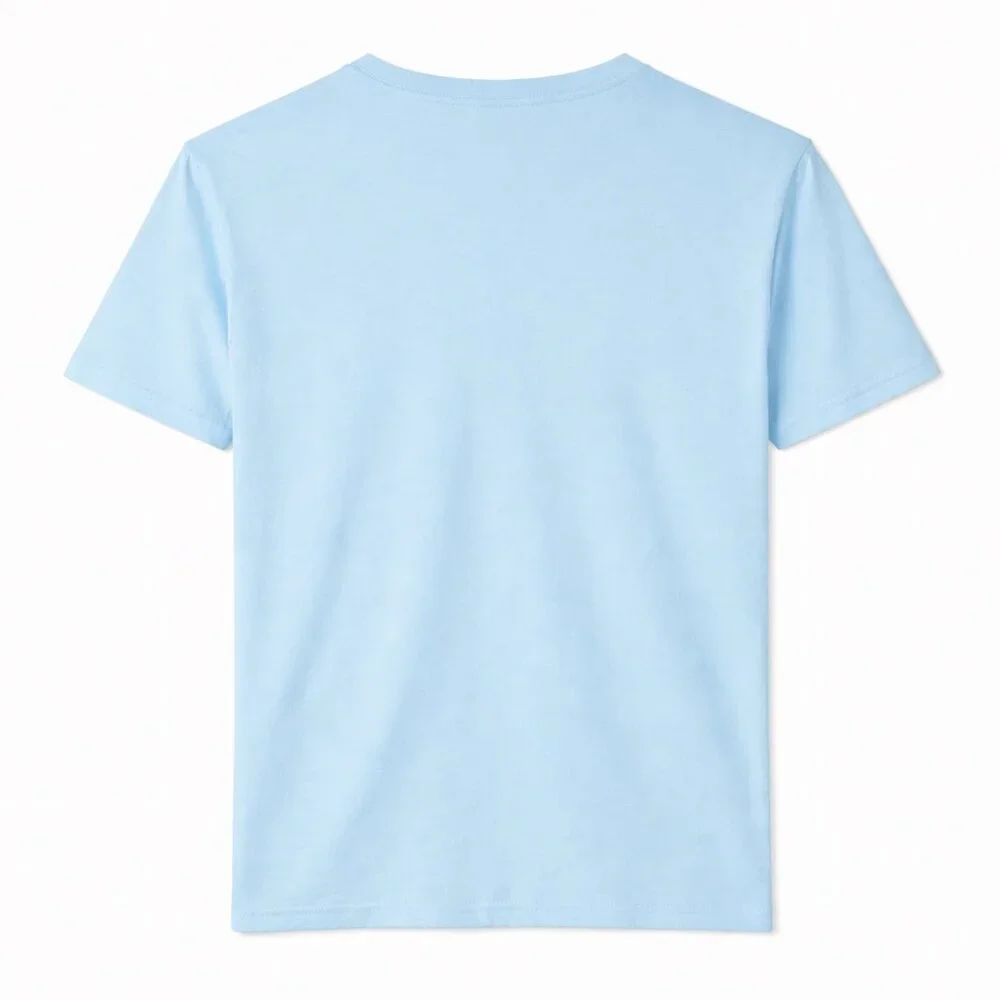 Island Eddie’s Luxury V-Neck T-Shirt | Men’s Small - X-Large | Aqua Blue - Picture 3 of 3
